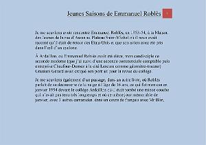 JEUNES SAISONS DE EMMANUEL ROBLES (3)